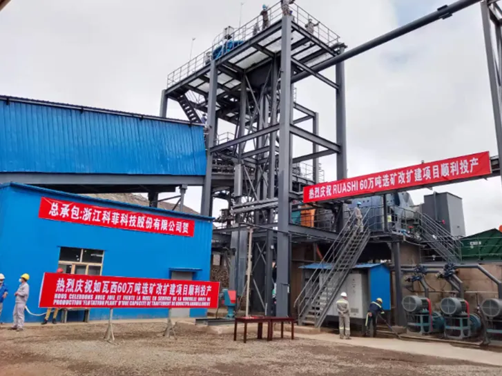 رواشي 600 ، 000 طن تجهيز المعادن تجديد وتوسيع المشروع